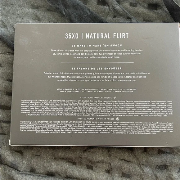 Morphe 35XO Natural Flirt Eyeshadow Artistry Palette. Luxury palette New in box - Picture 2 of 7